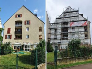 Chantier en cours de réalisation